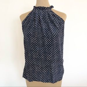 {Cynthia Rowley} Silk Sleeveless Blouse